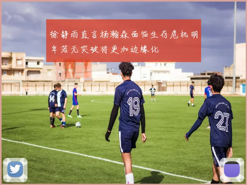 徐静雨直言杨瀚森面临生存危机明年若无突破将更加边缘化